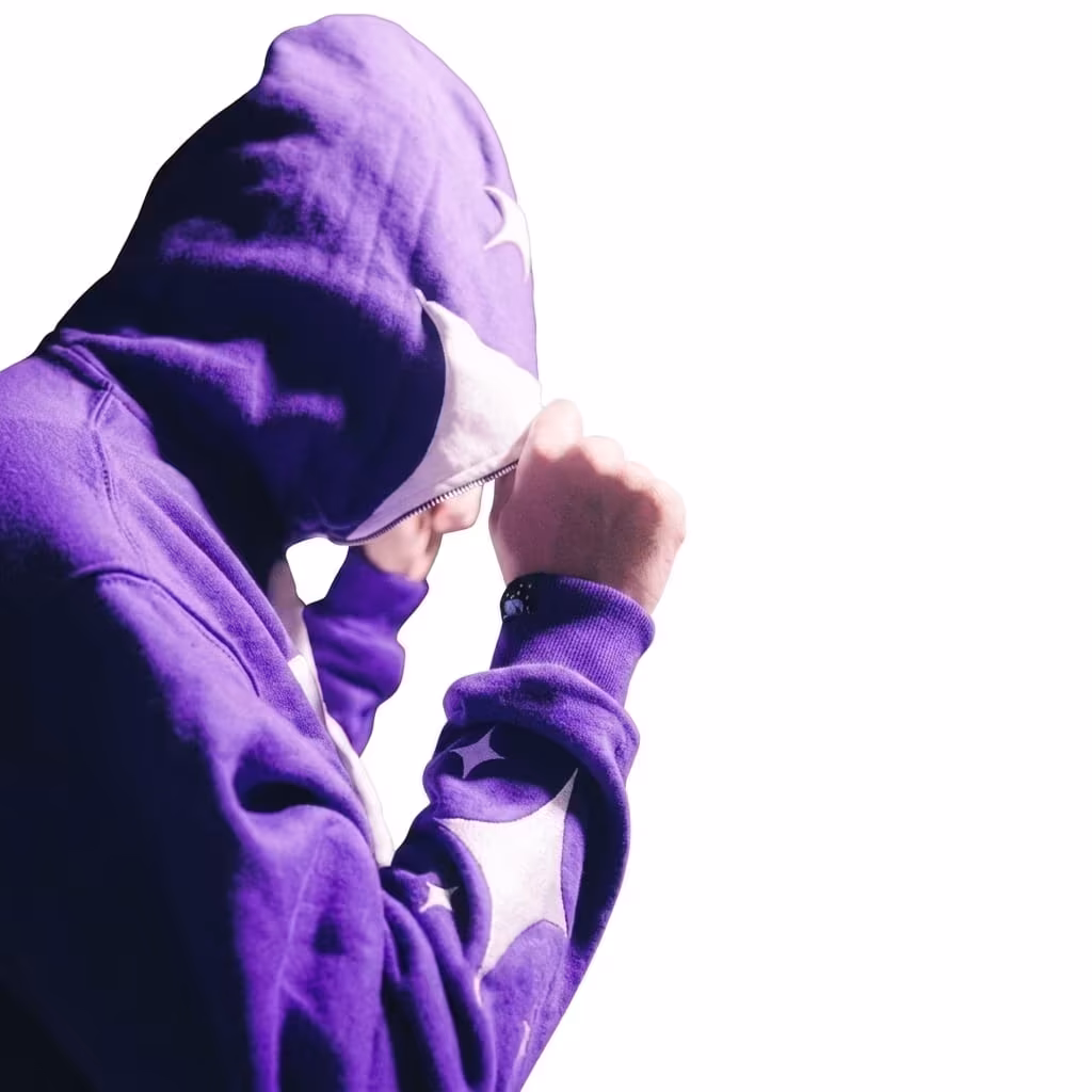Celestial Purple Zip-Up
